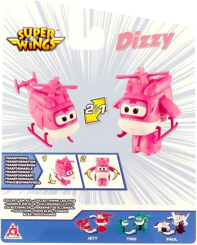 Ігрова фігурка-трансформер Super Wings Transforming Діззі (Dizzy), 10смфото5