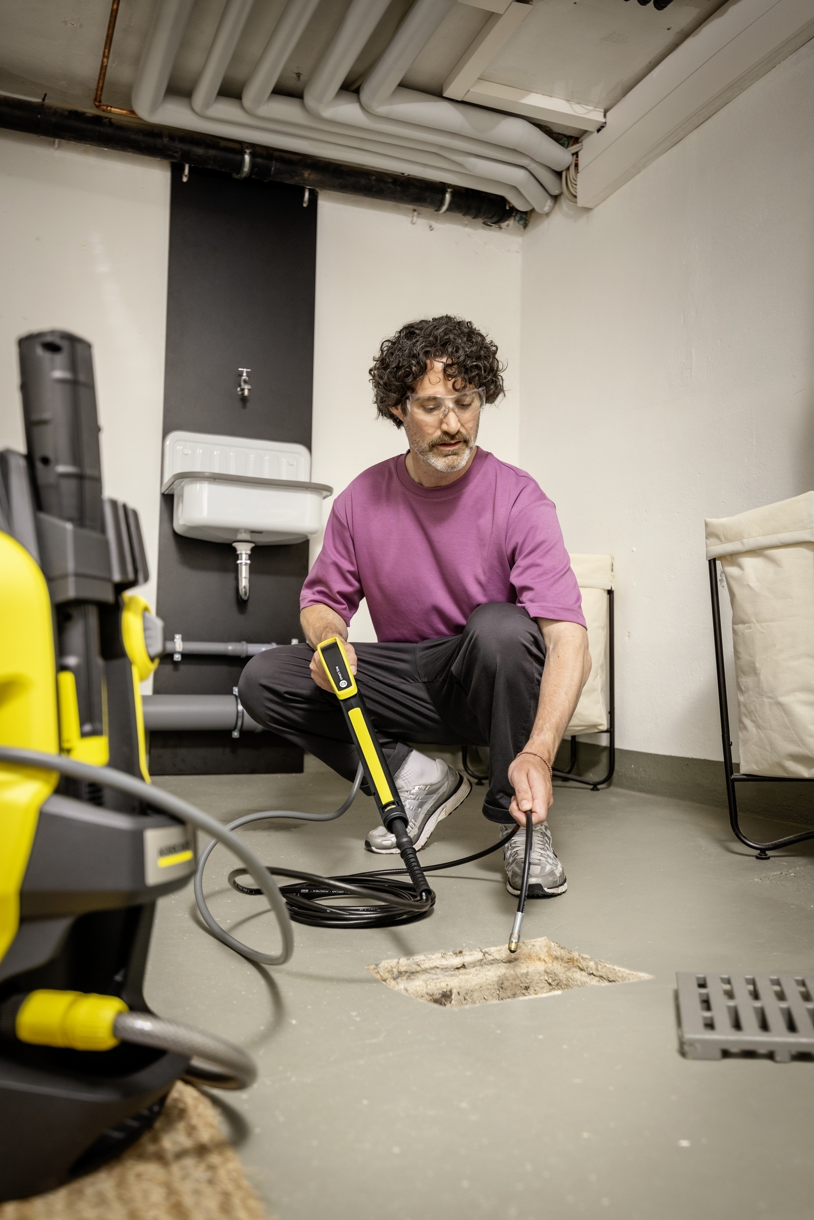 Комплект для прочистки труб Karcher 15м (2.644-492.0) фото 