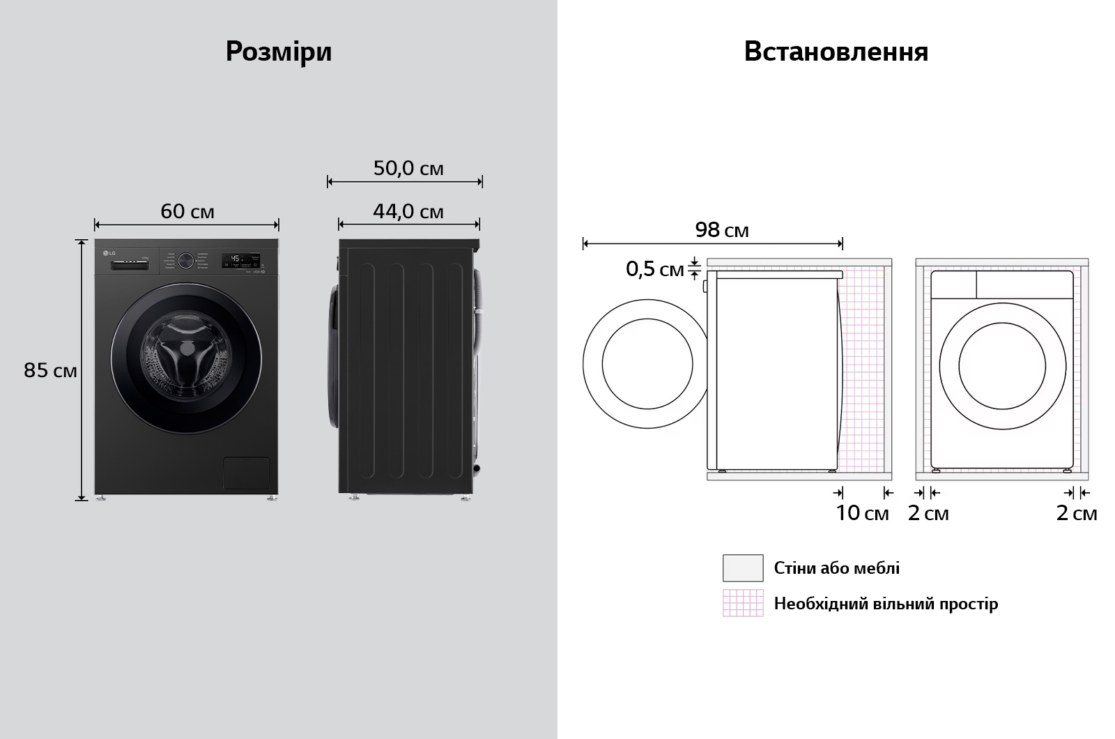 Пральна машина LG F2Y2WS6JEфото