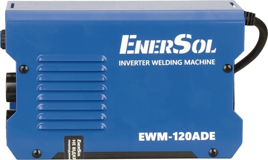 Сварочный аппарат инверторный EnerSol EWM-120ADE 20-120А 5.1кВт (EWM-120ADE) фото 