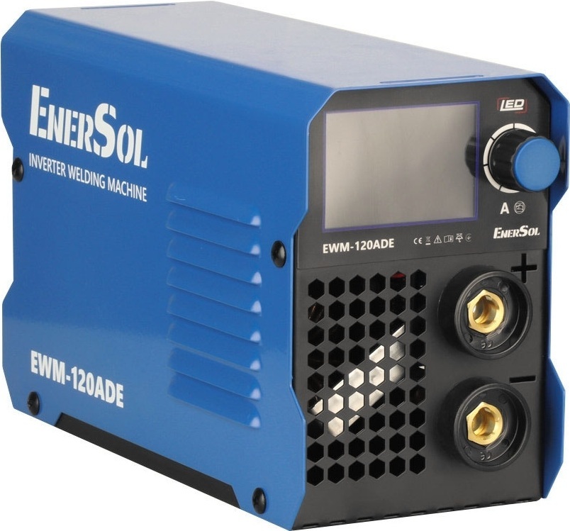 Сварочный аппарат инверторный EnerSol EWM-120ADE 20-120А 5.1кВт (EWM-120ADE) фото 