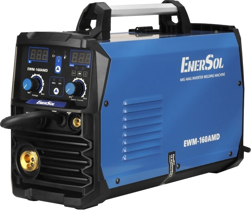 Зварювальний інверторний напівавтомат EnerSol EWM-160AMD 7.2 кВт (EWM-160AMD)фото