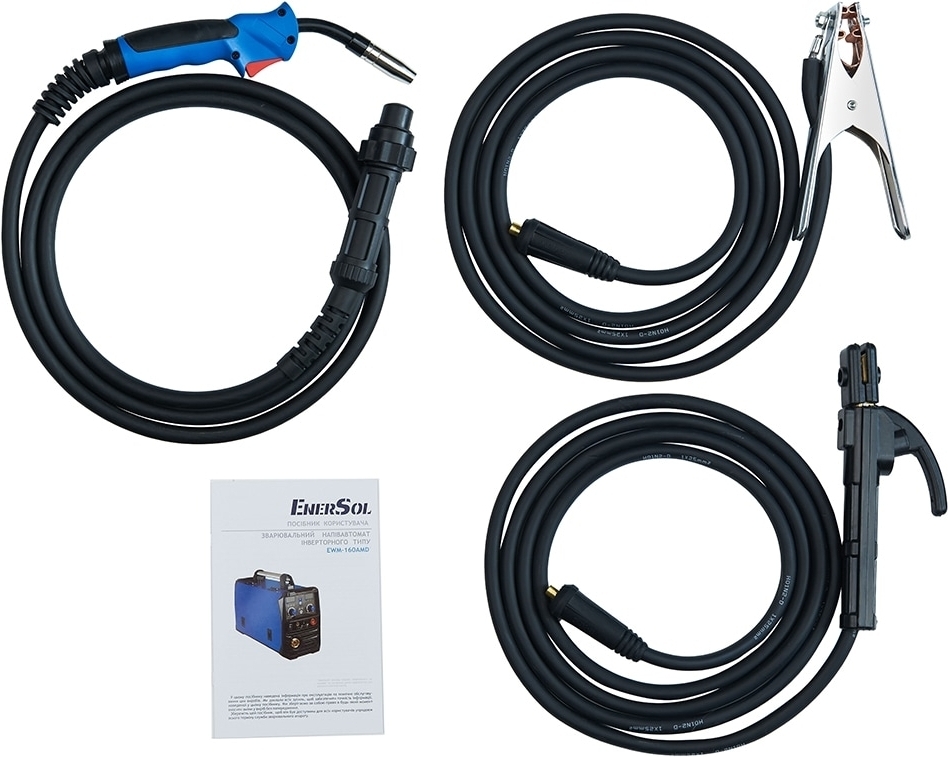 Зварювальний інверторний напівавтомат EnerSol EWM-160AMD 7.2 кВт (EWM-160AMD)фото