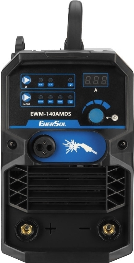 Зварювальний інверторний напівавтомат EnerSol EWM-140AMDS 6.1 кВт (EWM-140AMDS)фото