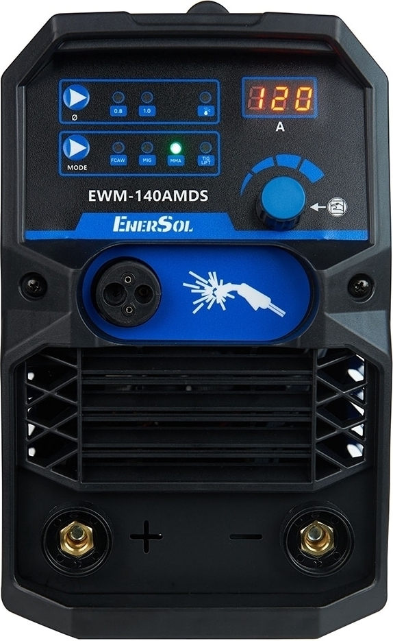 Зварювальний інверторний напівавтомат EnerSol EWM-140AMDS 6.1 кВт (EWM-140AMDS)фото