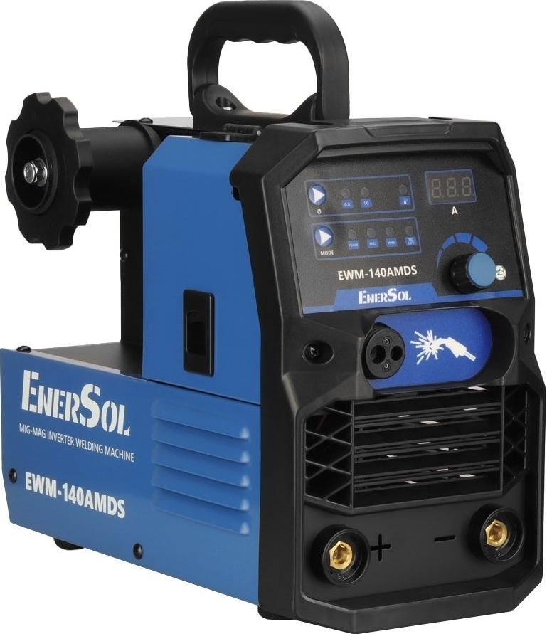 Зварювальний інверторний напівавтомат EnerSol EWM-140AMDS 6.1 кВт (EWM-140AMDS)фото