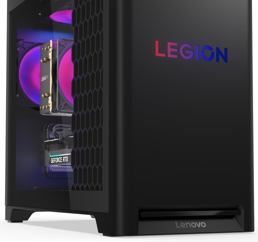 Системний блок LENOVO Legion T5 30AGB10 Eclipse Black (90YJ007KUL)фото6