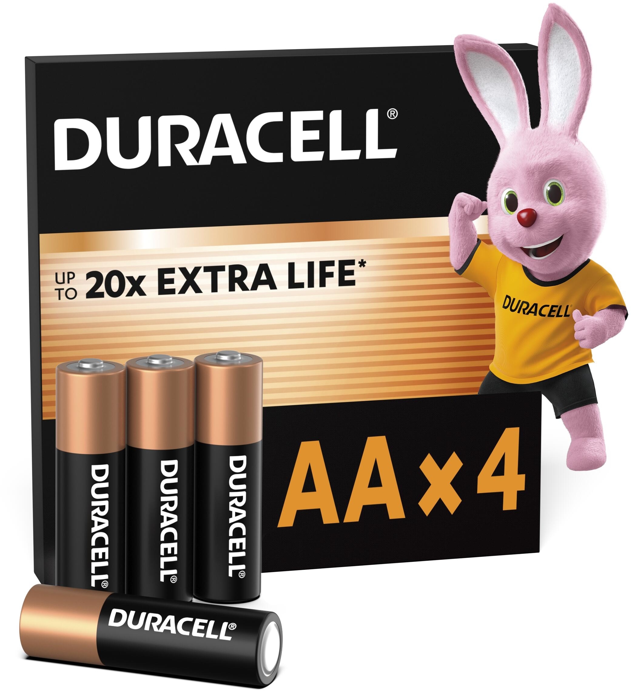 Батарейки Duracell Basic AA 4 шт (5000394076952) фото 3