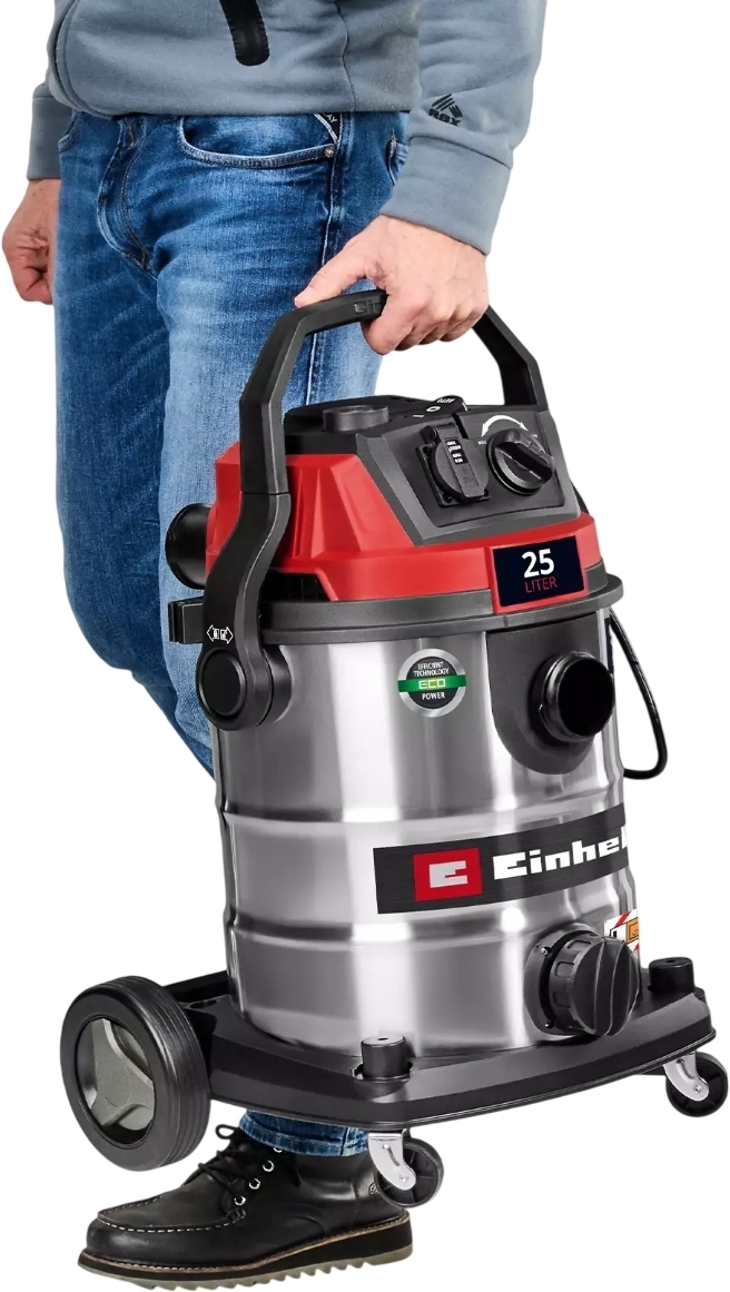 Пылесос профессиональный Einhell TE-VC 2580 SACL 1100Вт (2347435) фото 10