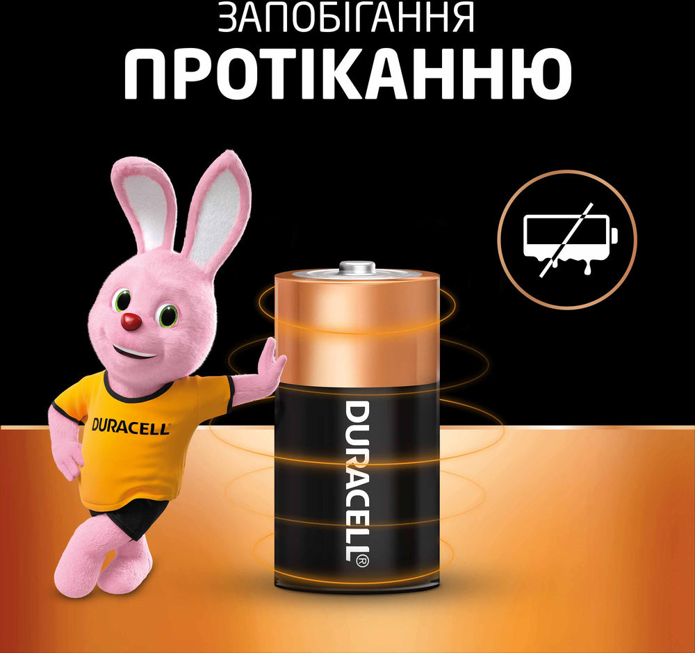 Батарейки Duracell C 2 шт (5000394076761) фото 4