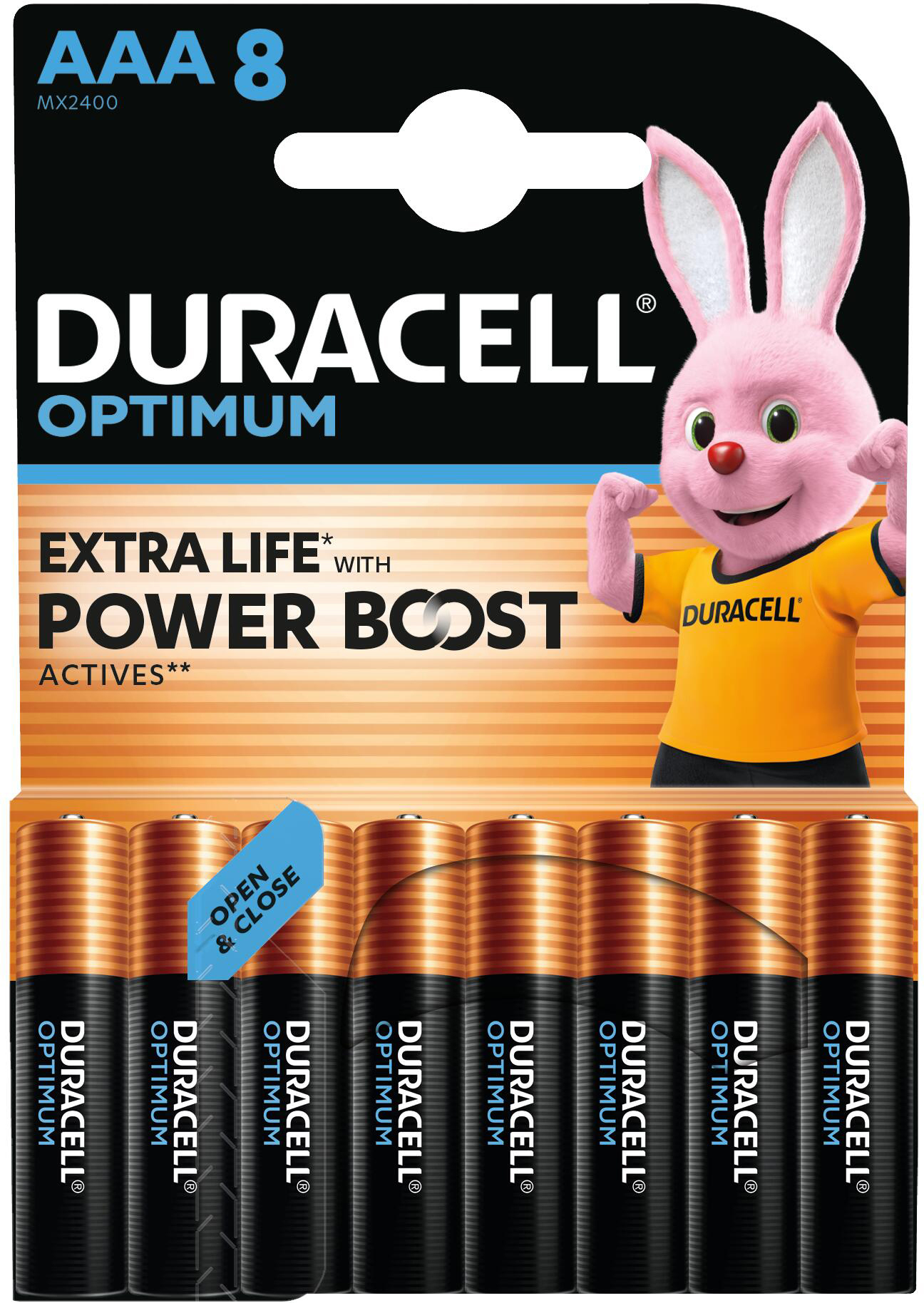 Батарейки лужні Duracell Optimum AAA 8 шт (5000394178359)фото2