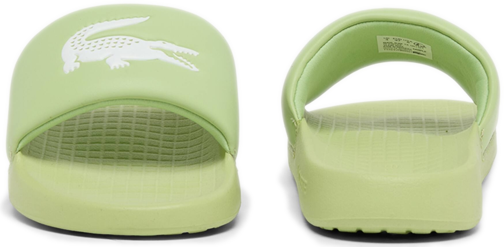 Шлепанцы женские Lacoste Serve Slide 751CFA0006-2K8 38 (5 UK) салатовые фото 5