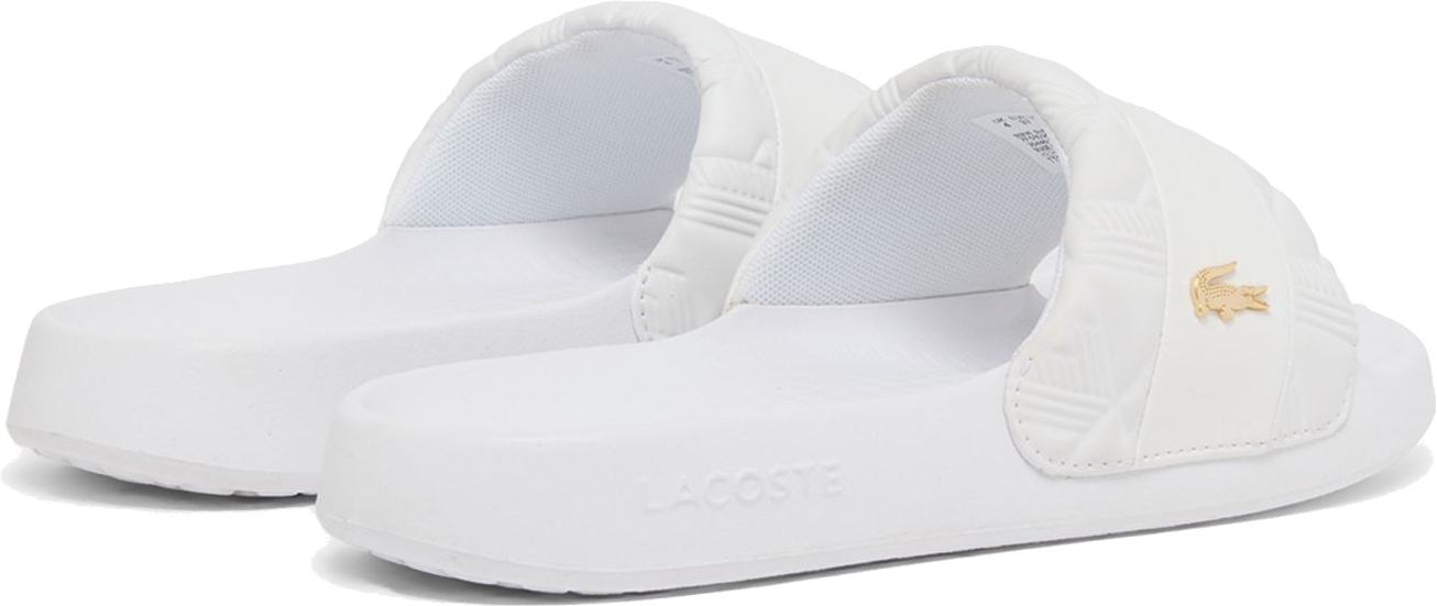 Шлепанцы женские Lacoste Serve Slides Hybrid 751CFA0031-21G 37 (4 UK) белые фото 3
