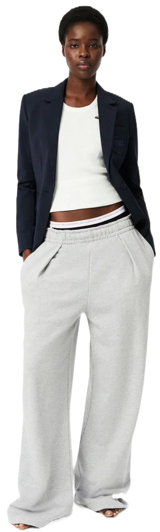 Набір трусів-сліпів жіночих Lacoste Low Pro 8F1338-031 XL 3 шт. чорніфото5