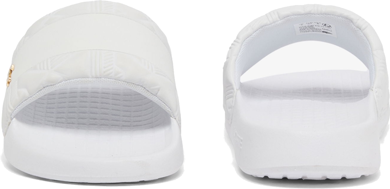 Шлепанцы женские Lacoste Serve Slides Hybrid 751CFA0031-21G 38 (5 UK) белые фото 5