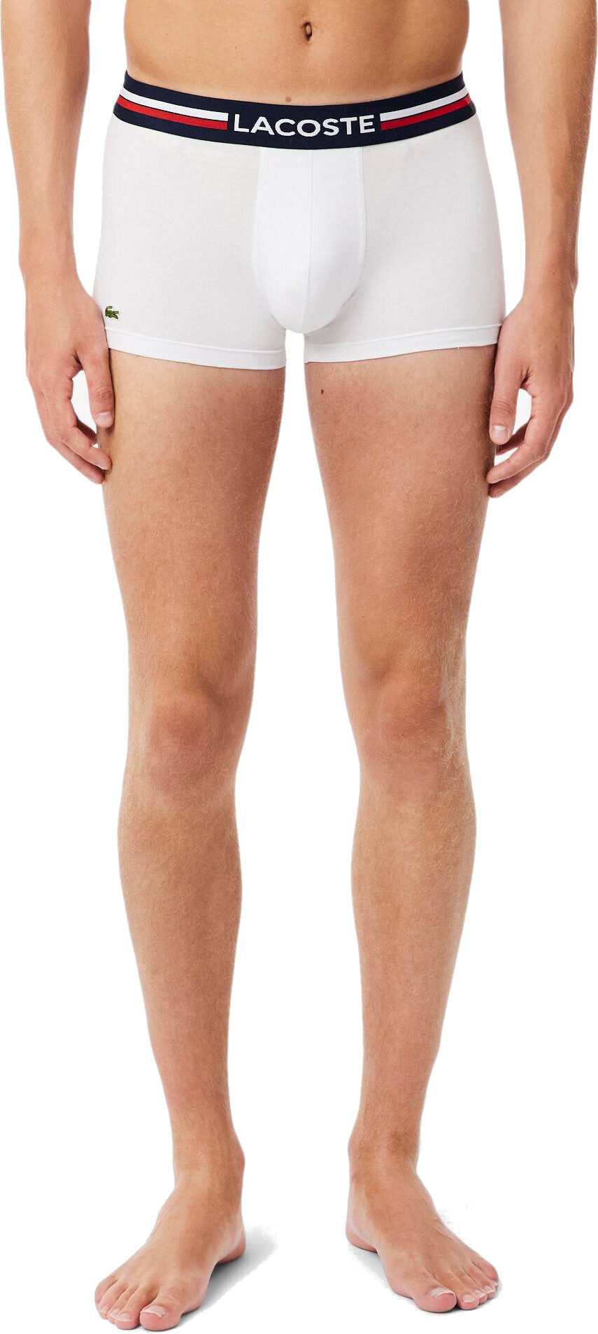 Набір трусів-боксерів чоловічих Lacoste 5H2382-525 2XL 3 шт. темно-сині/біліфото5