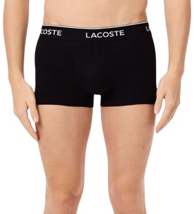 Набір трусів-боксерів чоловічих Lacoste 5H1300-031 2XL 3 шт. чорніфото4