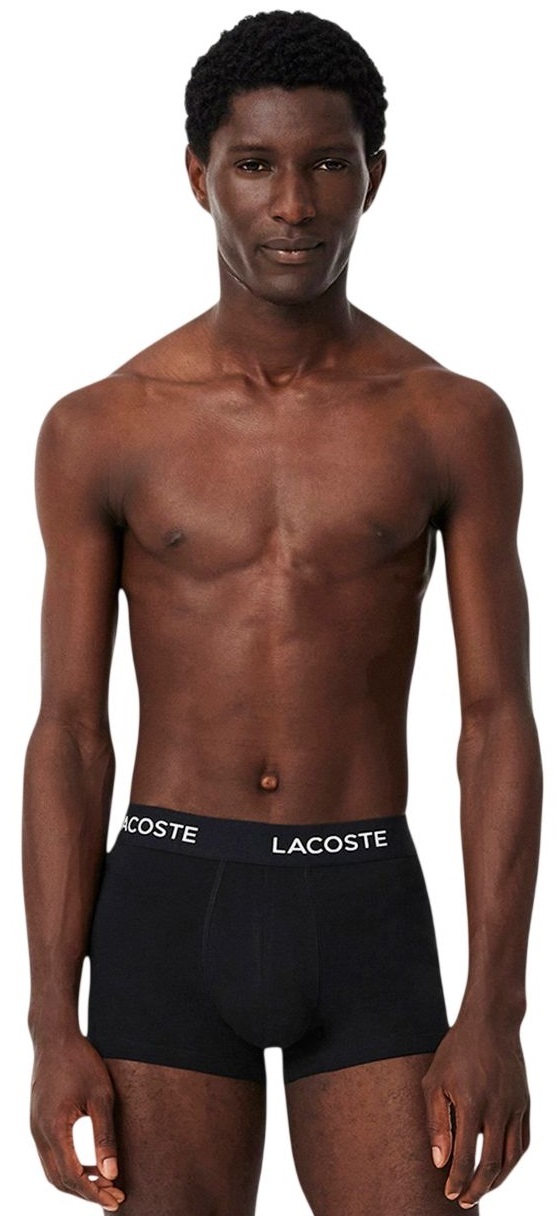 Набір трусів-боксерів чоловічих Lacoste 5H1292-031 S 5 шт. чорніфото2