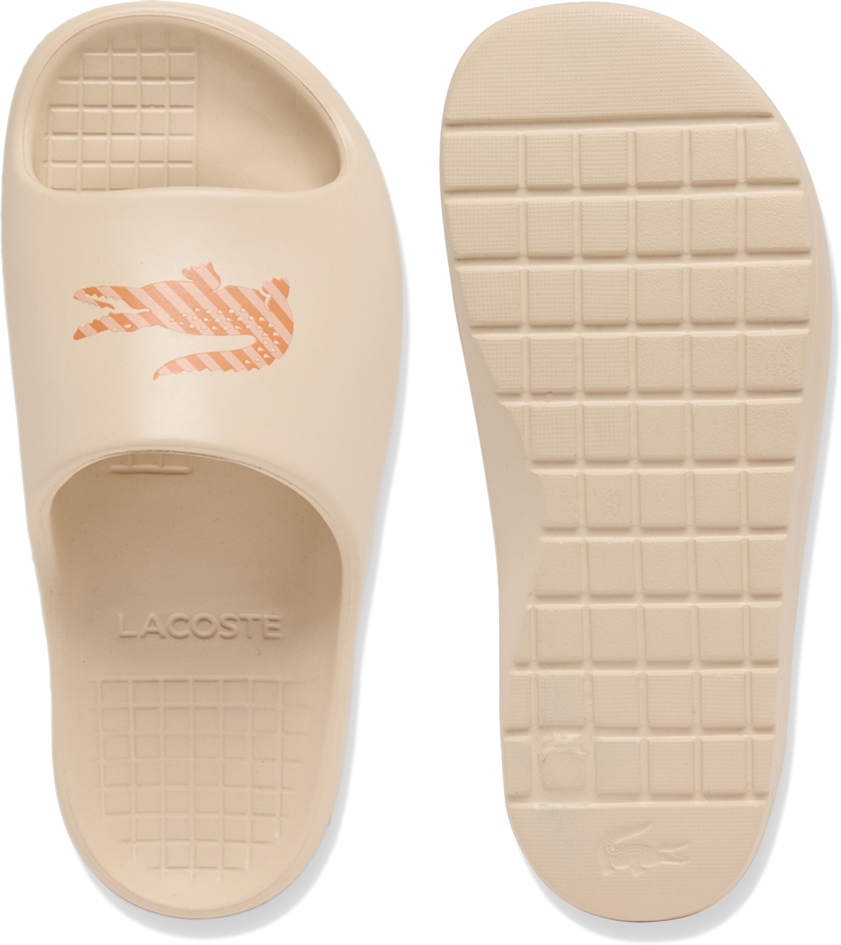 Шлепанцы женские Lacoste Serve Slide 2.0 751CFA0037-157 38 (5 UK) бежевые фото 4