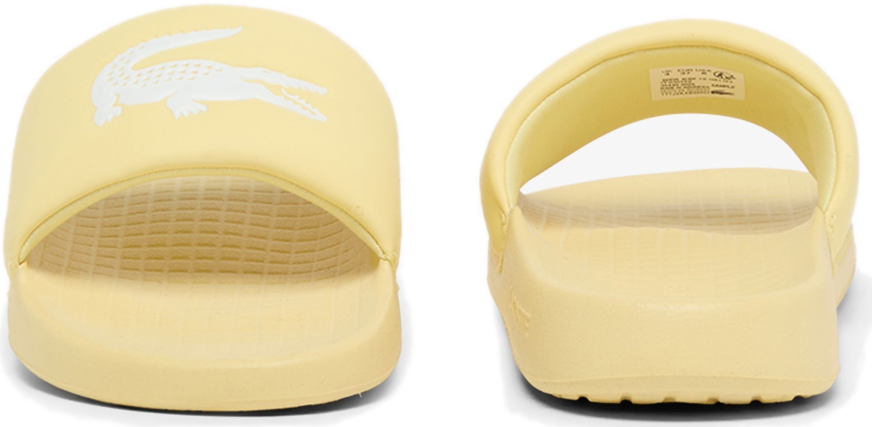 Шлепанцы женские Lacoste Serve Slide 2.0 751CFA0006-241 39.5 (6 UK) желтые фото 5