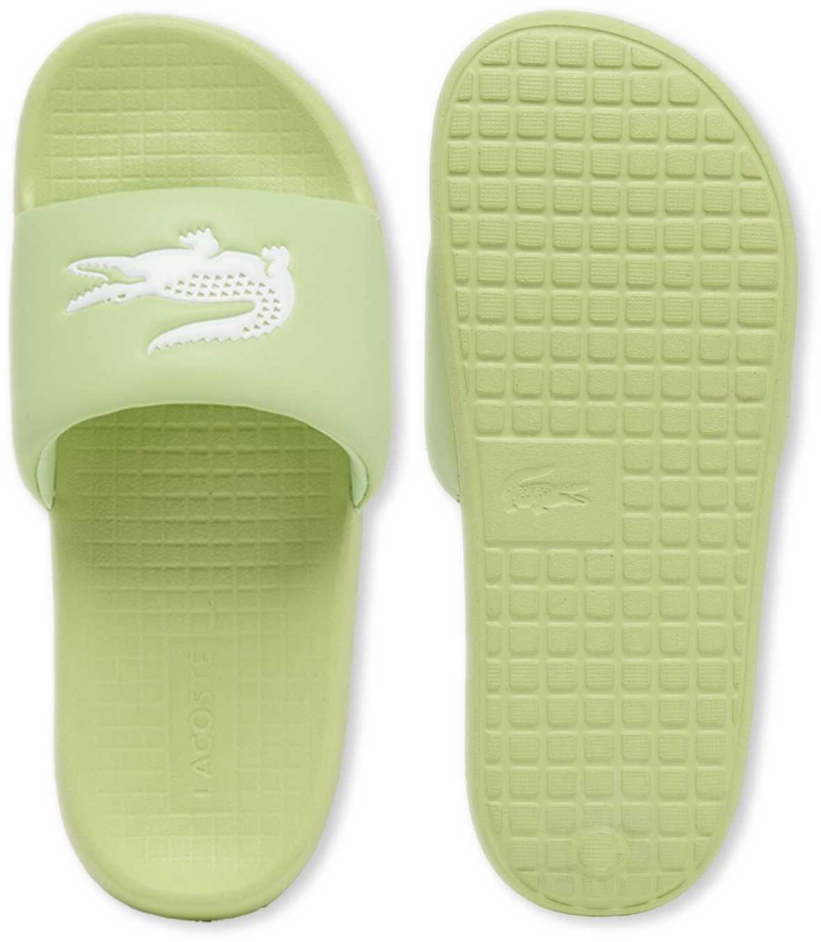 Шлепанцы женские Lacoste Serve Slide 751CFA0006-2K8 40.5 (7 UK) салатовые фото 4
