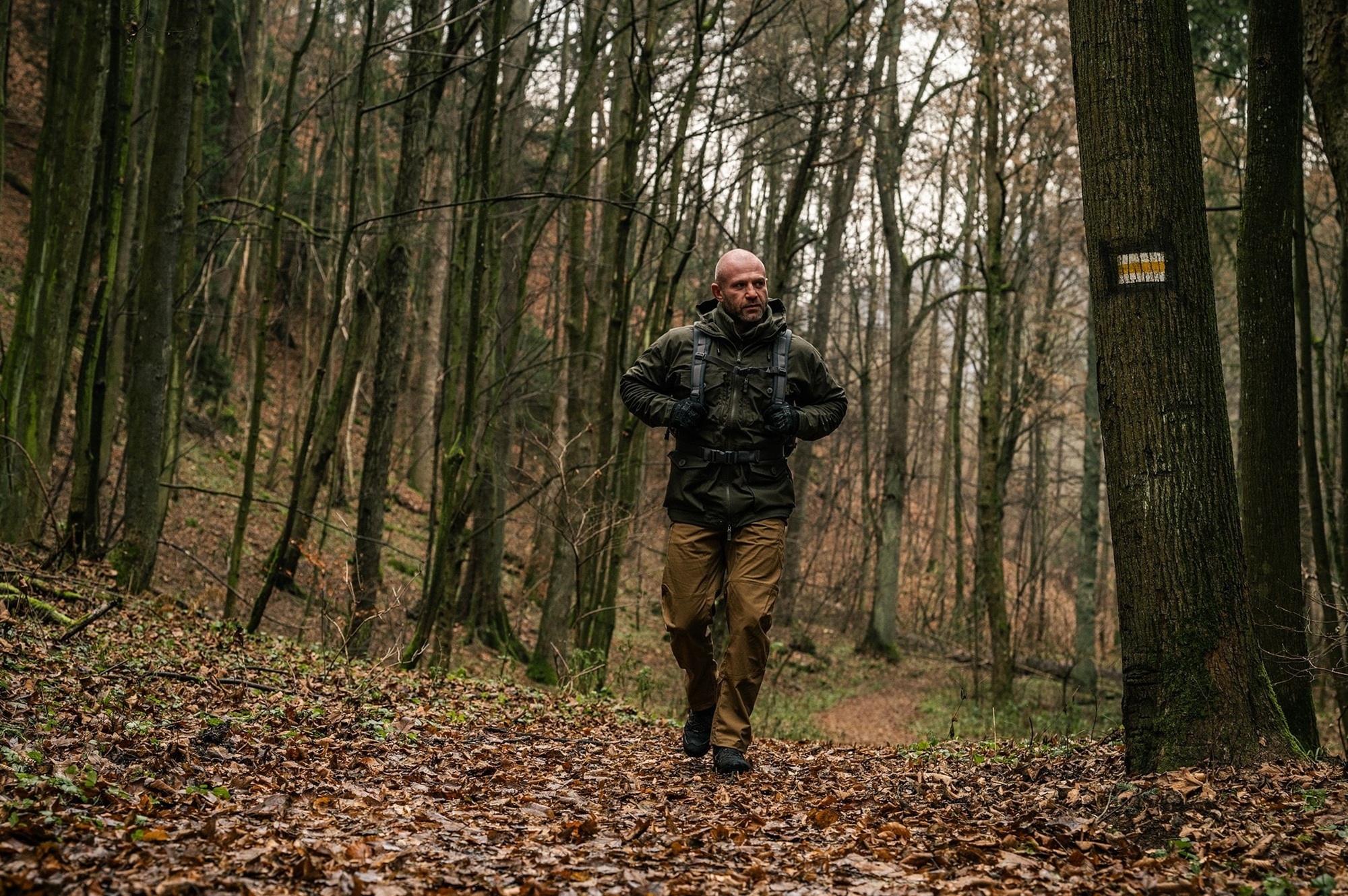 Куртка мужская Helikon-Tex SAS Smock - Duracanva S темно-зеленая фото16