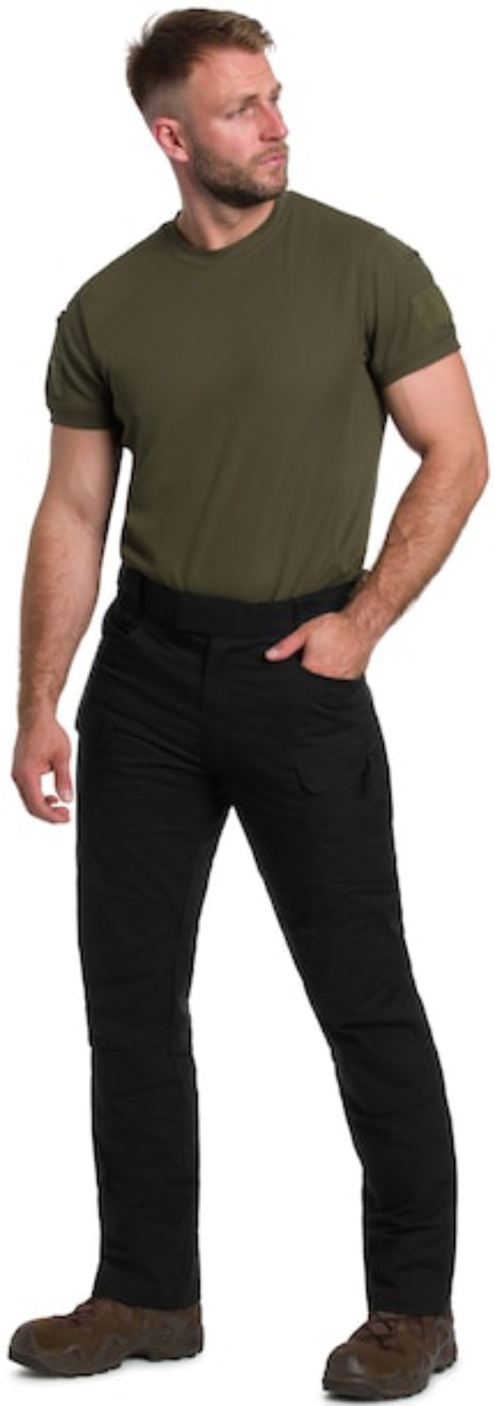 Штани трекінгові чоловічі Helikon-Tex Urban Pants PolyCotton L чорні фото3