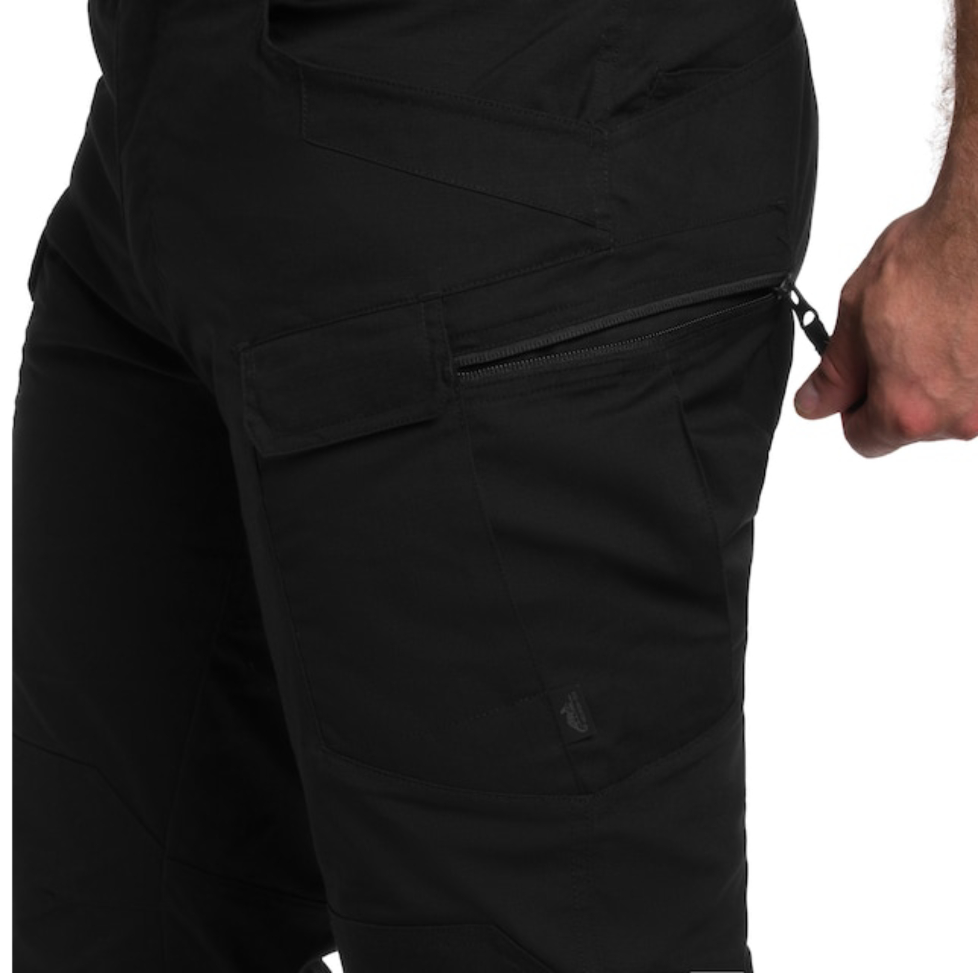 Штани трекінгові чоловічі Helikon-Tex Urban Pants PolyCotton L чорні фото5