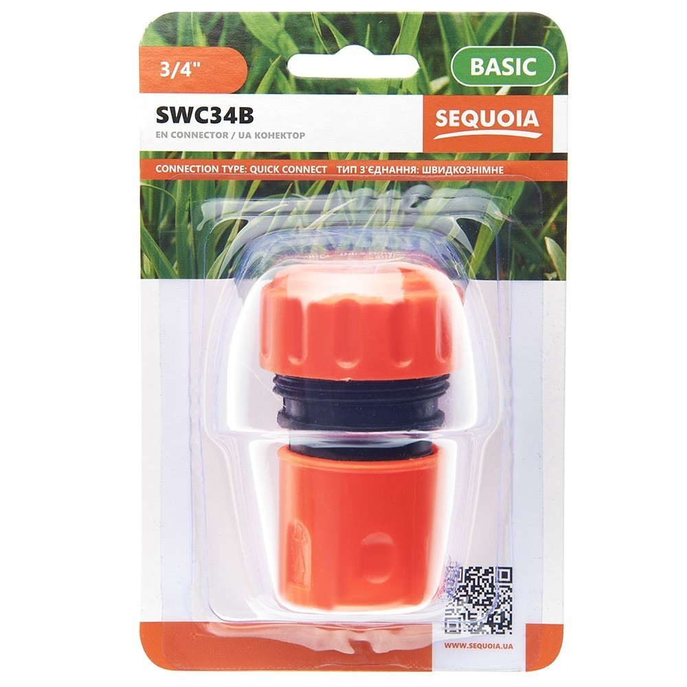 Коннектор для шланга SEQUOIA SWC34B 3/4' (SWC34B) фото 2
