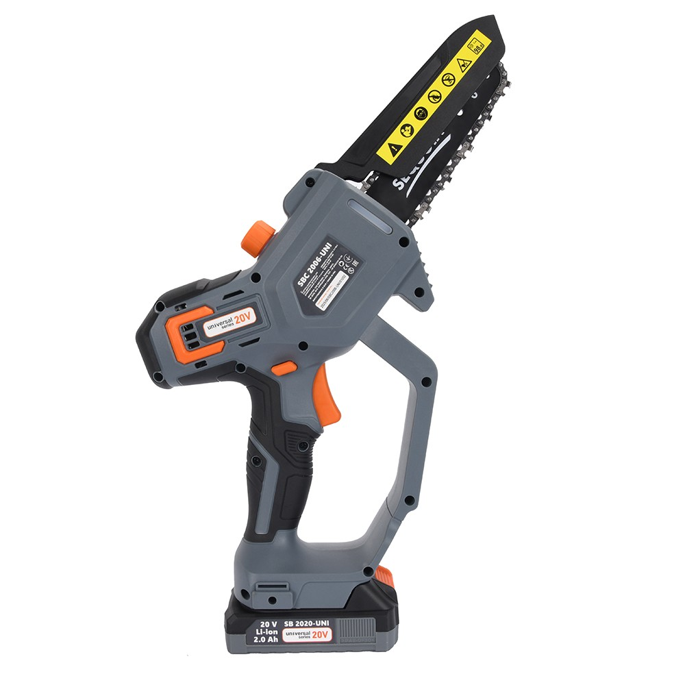 Пила цепная аккумуляторная SEQUOIA SBC2006-UNI 20В, шина 15см (SBC2006-UNI) фото 3