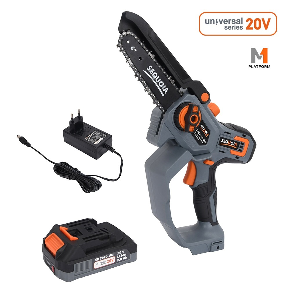 Пила цепная аккумуляторная SEQUOIA SBC2006-UNI 20В, шина 15см (SBC2006-UNI) фото 5