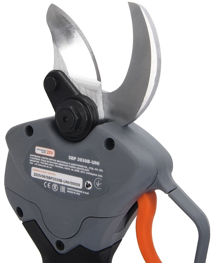 Секатор акумуляторний SEQUOIA SBP2030B-UNI 20В (SBP2030B-UNI)фото