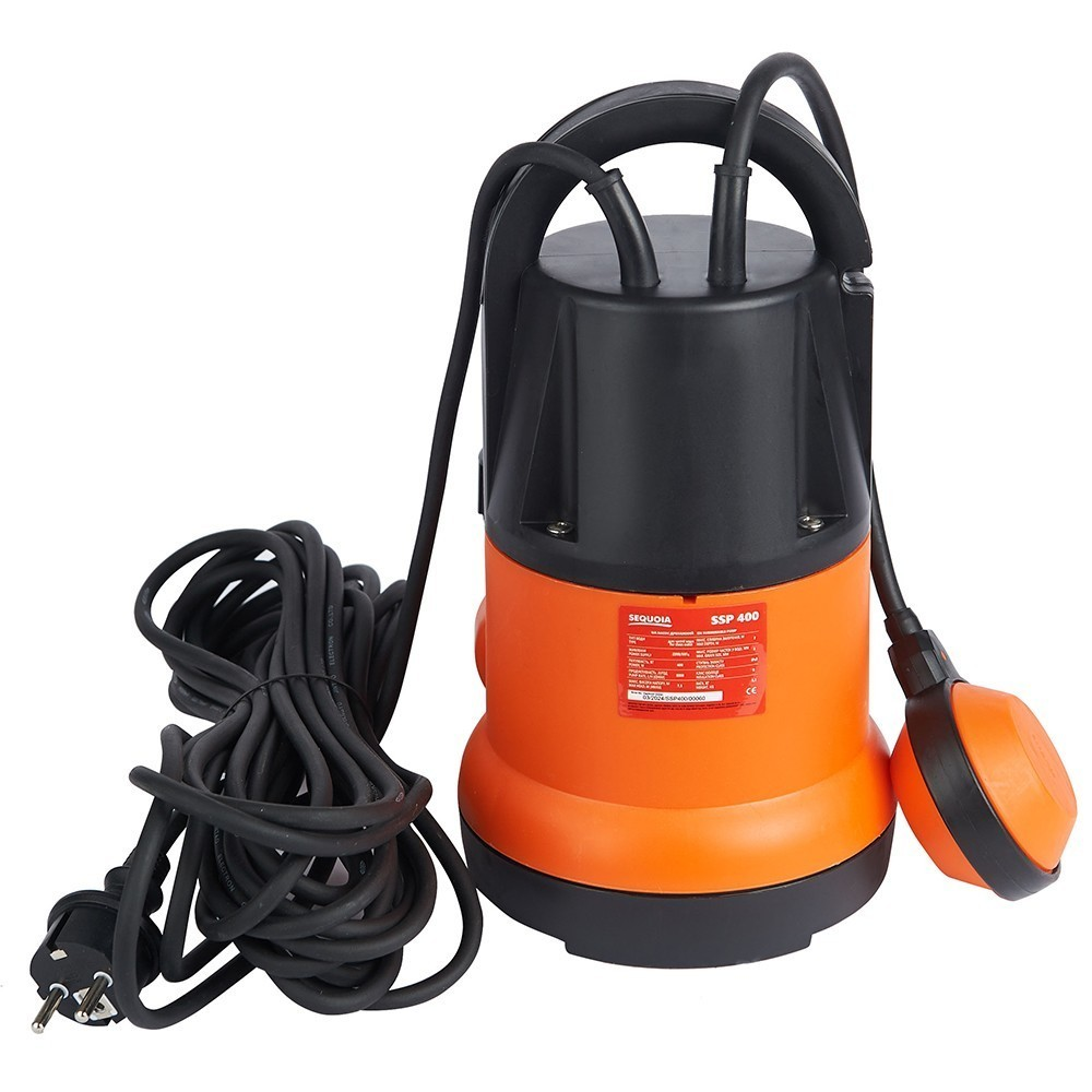 Насос дренажний для чистої води SEQUOIA SSP400 400Вт 8000л/год (SSP400)фото