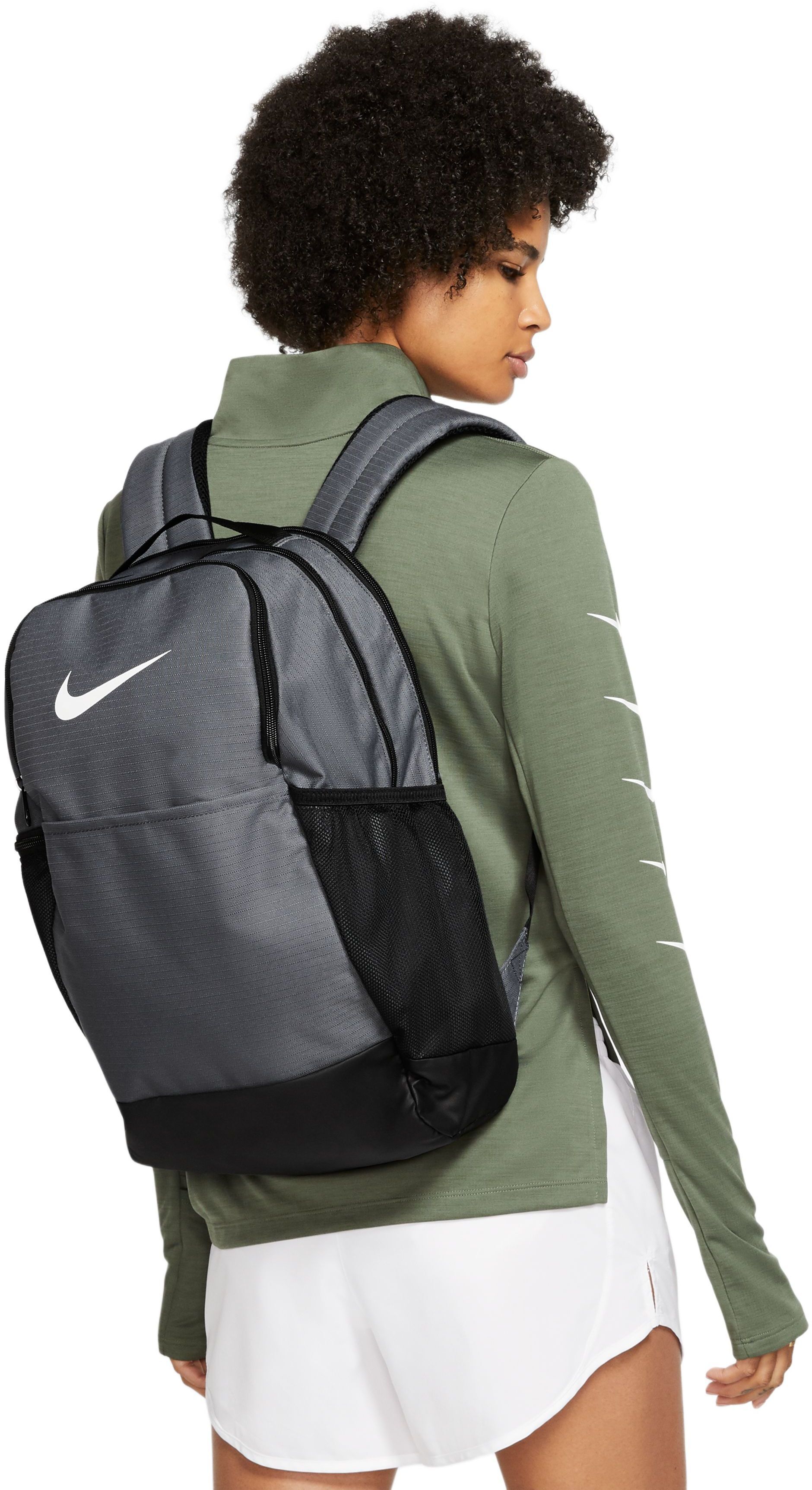 Рюкзак Nike Brsla M Bkpk - 9.0 (24L) BA5954-026 серый фото 7