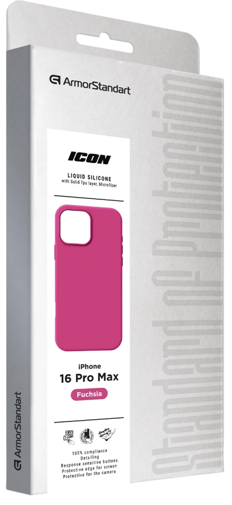 Чехол ArmorStandart ICON2 MagSafe для Apple iPhone 16 Pro Max Fuchsia (ARM81324) фото 