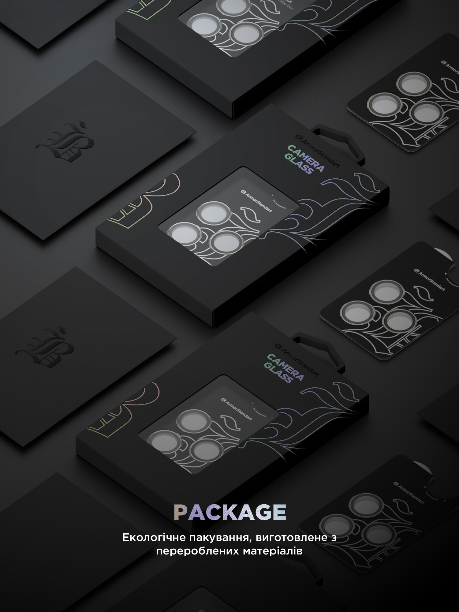 Защитное стекло для камеры ArmorStandart Supreme BI для Apple iPhone 16 Pro/16 Pro Max Titanium (ARM79423) фото 12