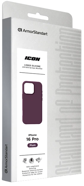 Чохол ArmorStandart ICON2 Case для Apple iPhone 16 Pro Plum (ARM81302)фото9