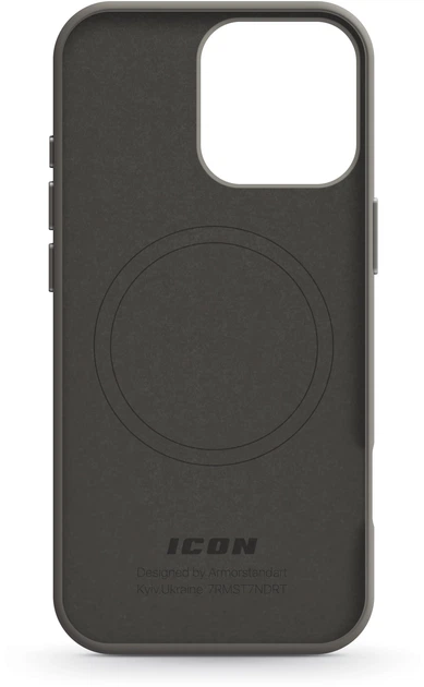 Чехол ArmorStandart ICON2 MagSafe для Apple iPhone 16 Pro Stone Grey (ARM81316) фото 2