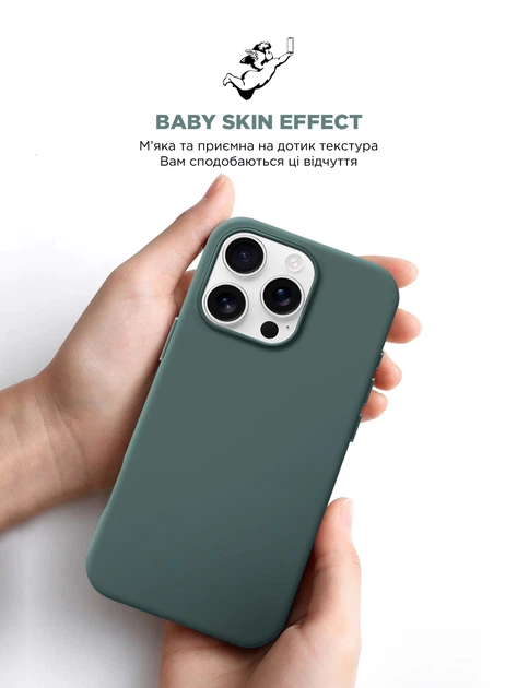 Чехол ArmorStandart ICON2 MagSafe для Apple iPhone 16 Pro Lake Green (ARM81318) фото 4