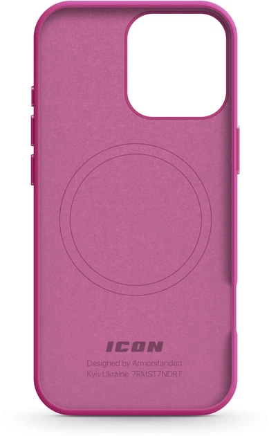Чохол ArmorStandart ICON2 MagSafe для Apple iPhone 16 Pro Fuchsia (ARM81319)фото2