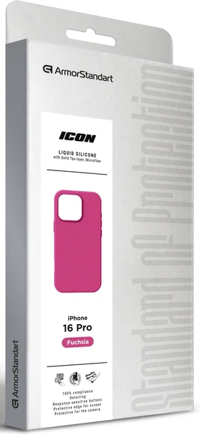 Чохол ArmorStandart ICON2 MagSafe для Apple iPhone 16 Pro Fuchsia (ARM81319)фото10