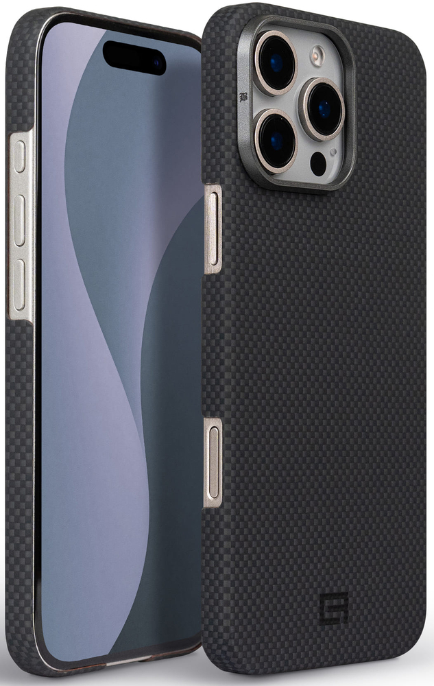 Чехол ArmorStandart BlackIcon Kevlar MagCase для Apple iPhone 16 Pro Black (ARM88534) фото 2