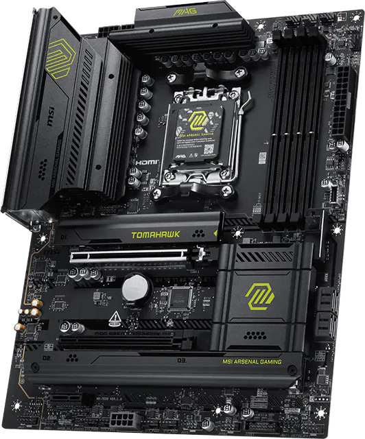 Материнcкая плата MSI MAG B850 TOMAHAWK WIFI (911-7E53-001) фото 