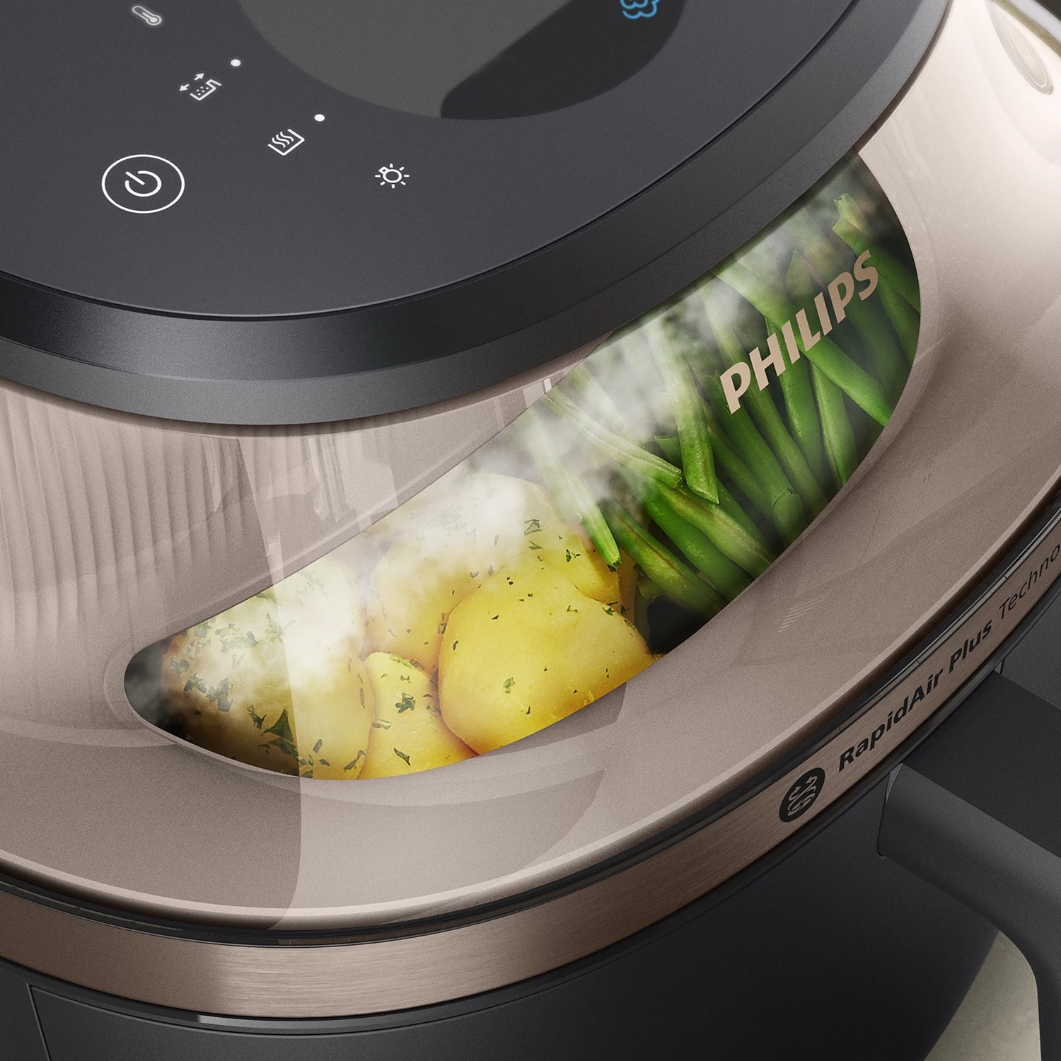 Мультипечь Philips Series 5000 OVI SteamFry NA547/07 фото 3