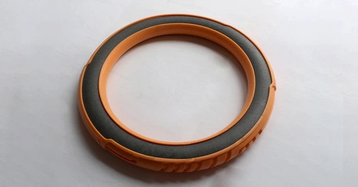 Іграшка AnimAll AGrizZzly 9703 Супер-кільце L orange/blackфото3