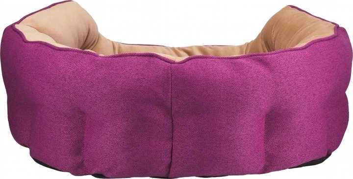 Лежак для собак и кошек AnimAll 2302 Royal Velours M Fuchsia 53х47х21 фото 3