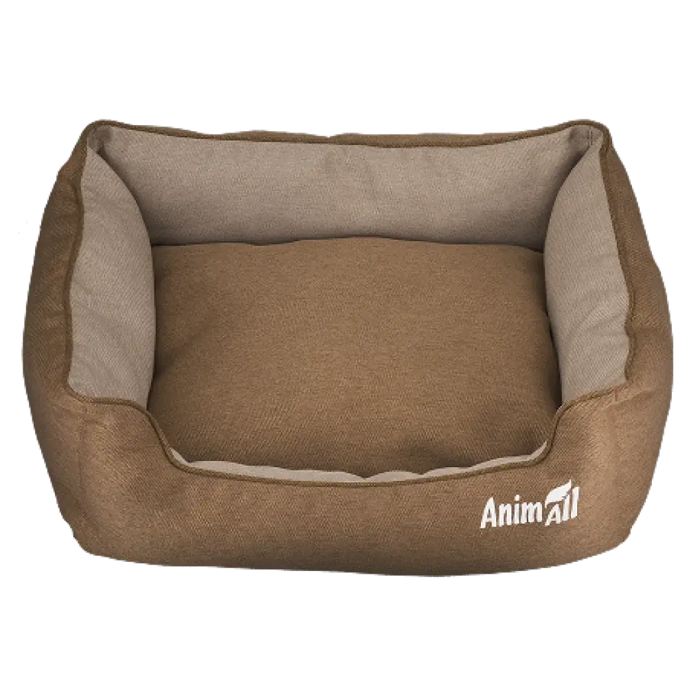 Лежак для собак и кошек AnimAll АТ 8473 Gama L Gold Brown 65x51x18 фото 3