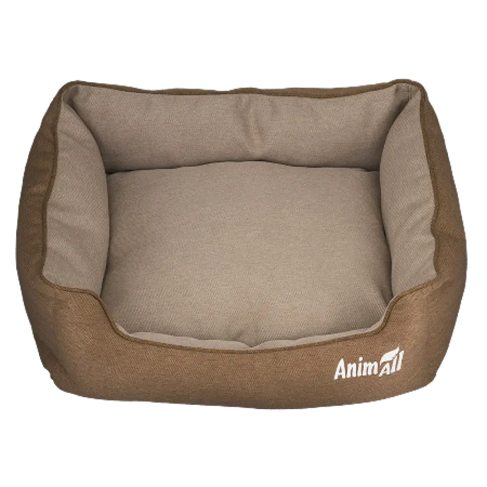 Лежак для собак и кошек AnimAll АТ 8473 Gama L Gold Brown 65x51x18 фото 4