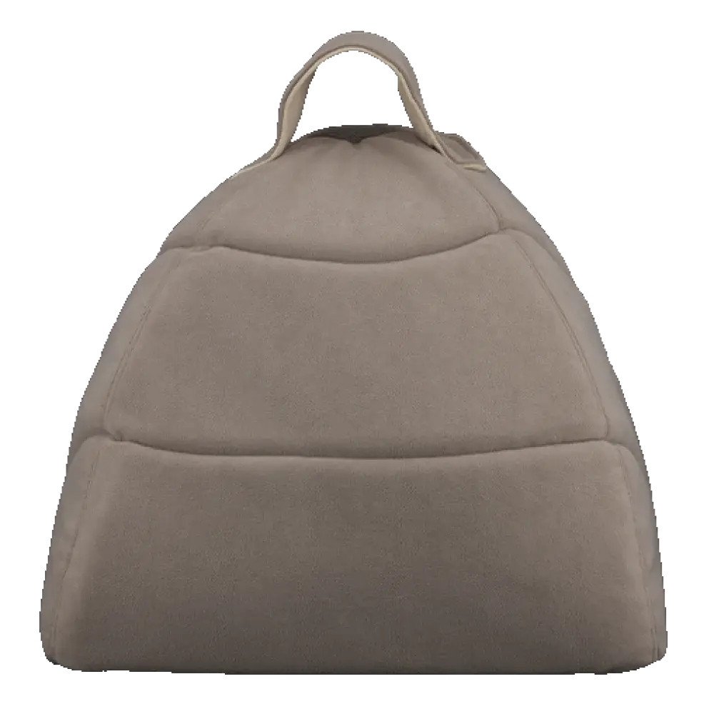 Лежак для собак і котів AnimAll Silver beige 39х39х36фото4