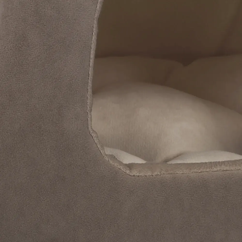 Лежак для собак і котів AnimAll Silver beige 39х39х36фото6